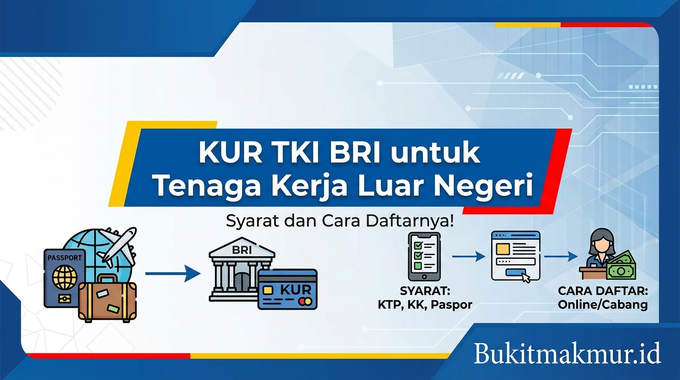 KUR TKI BRI untuk Tenaga Kerja Luar Negeri, Syarat dan Cara Daftarnya!