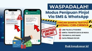 Modus Penipuan Pinjol Via SMS dan WhatsApp, Jangan Sampai Tertipu!