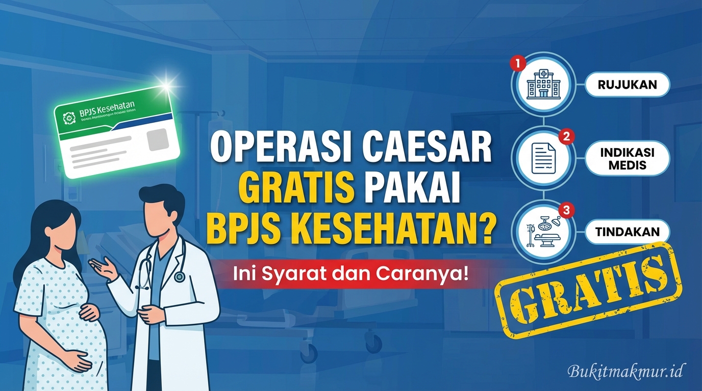 Operasi Caesar Gratis Pakai BPJS Kesehatan? Ini Syarat dan Caranya!