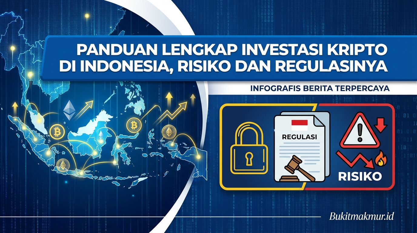 Panduan Lengkap Investasi Kripto di Indonesia, Risiko dan Regulasinya