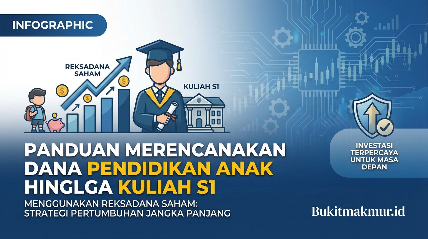 Panduan Merencanakan Dana Pendidikan Anak Hingga Kuliah S1 Menggunakan Reksadana Saham