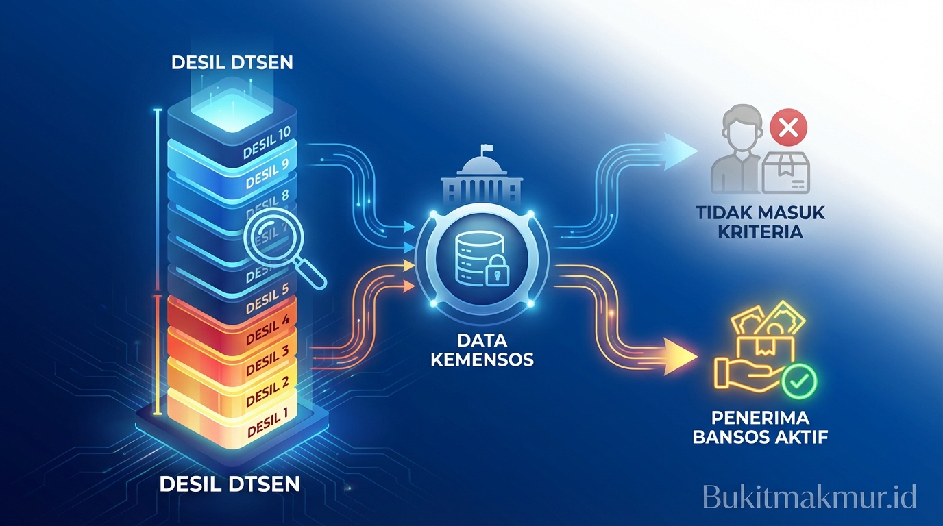 Pengertian Desil DTSEN dalam Data Kemensos dan Pengaruhnya Terhadap Penerima Bansos