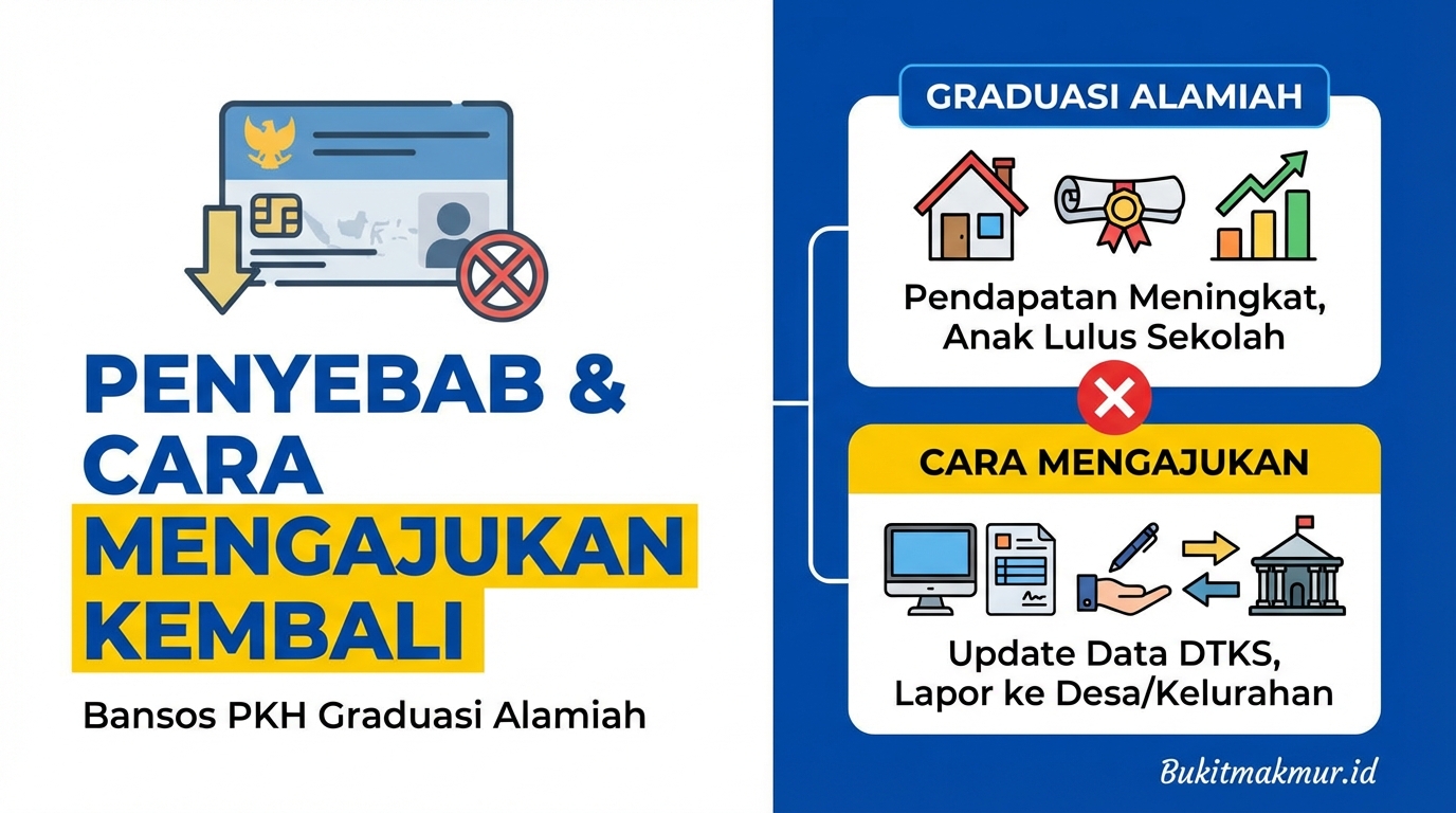 Penyebab Bansos PKH Graduasi Alamiah dan Cara Mengajukan Kembali