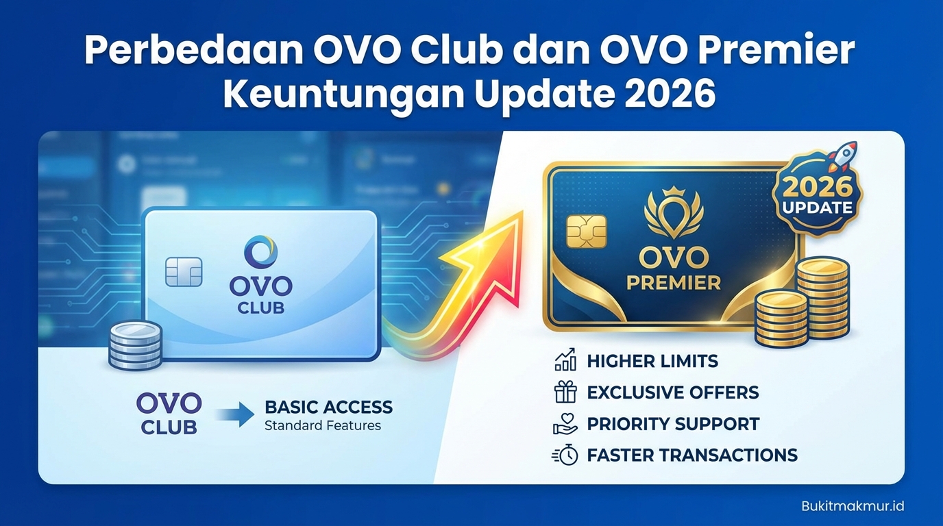 Perbedaan OVO Club dan OVO Premier Keuntungan Update 2026