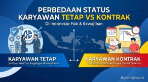 Perbedaan Status Karyawan Tetap dan Karyawan Kontrak di Indonesia