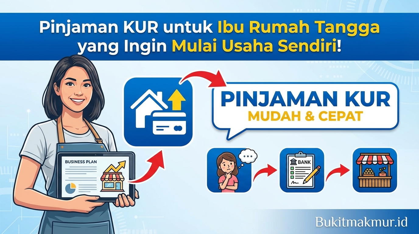 Pinjaman KUR untuk Ibu Rumah Tangga yang Ingin Mulai Usaha Sendiri!