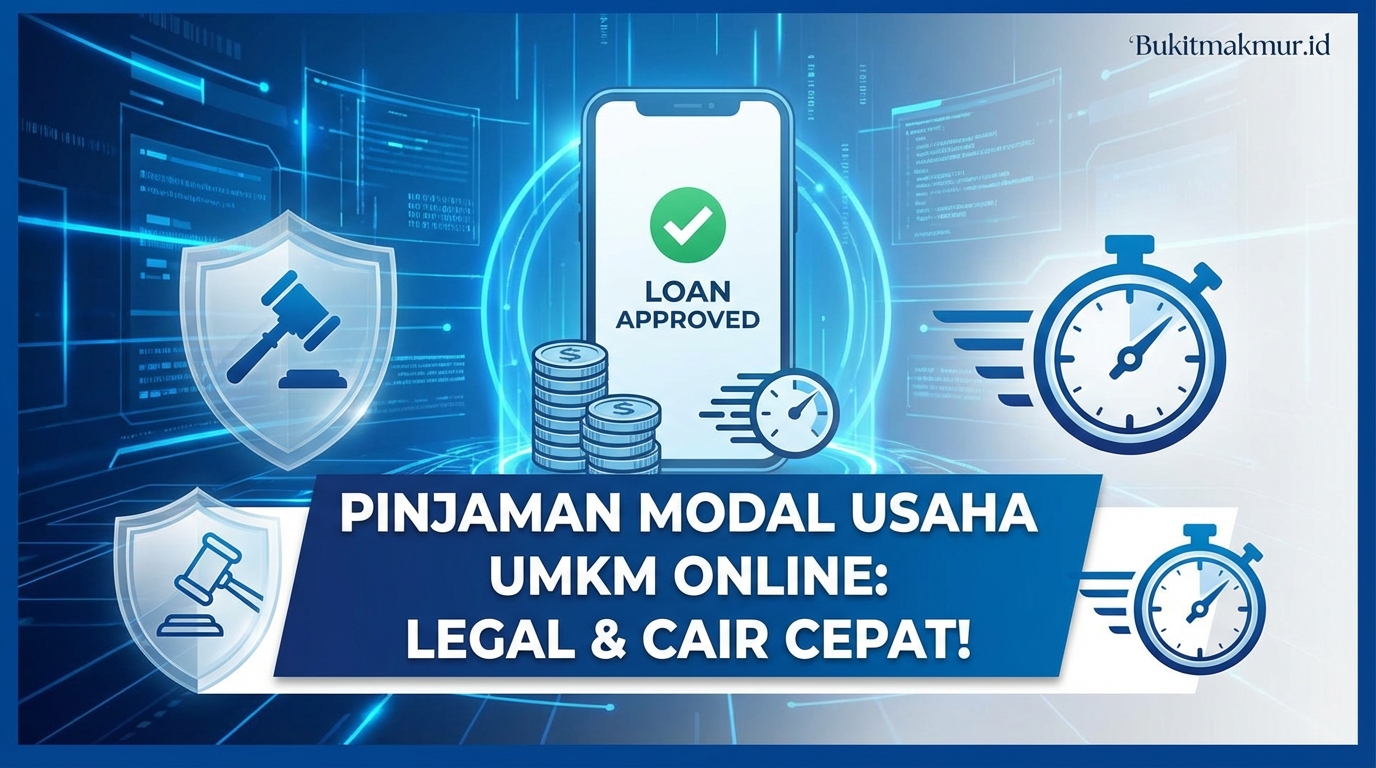 Pinjaman Modal Usaha UMKM Online yang Legal dan Bisa Cair Cepat!