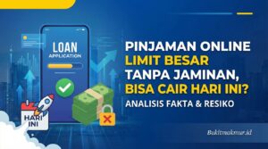 Pinjaman Online Limit Besar Tanpa Jaminan, Bisa Cair Hari Ini?