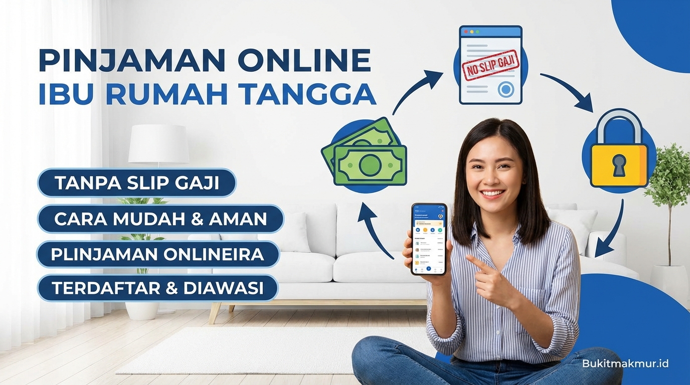 Pinjaman Online untuk Ibu Rumah Tangga Tanpa Slip Gaji, Ini Caranya!