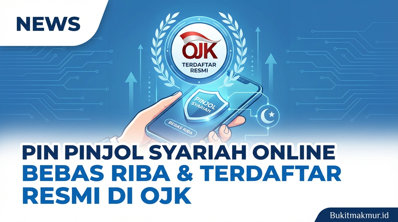 Pinjol Syariah Online Bebas Riba dan Sudah Terdaftar Resmi di OJK