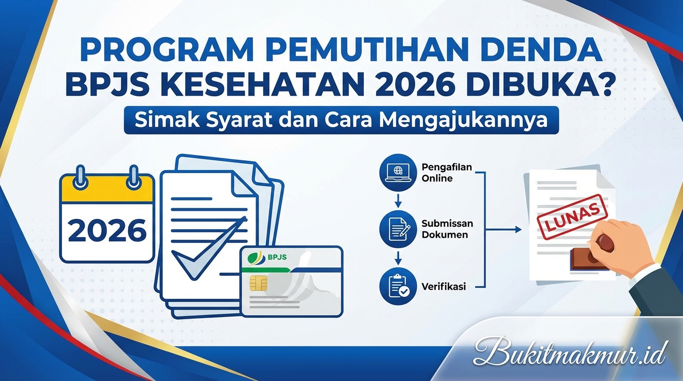 Program Pemutihan Denda BPJS Kesehatan 2026 Dibuka? Simak Syarat dan Cara Mengajukannya