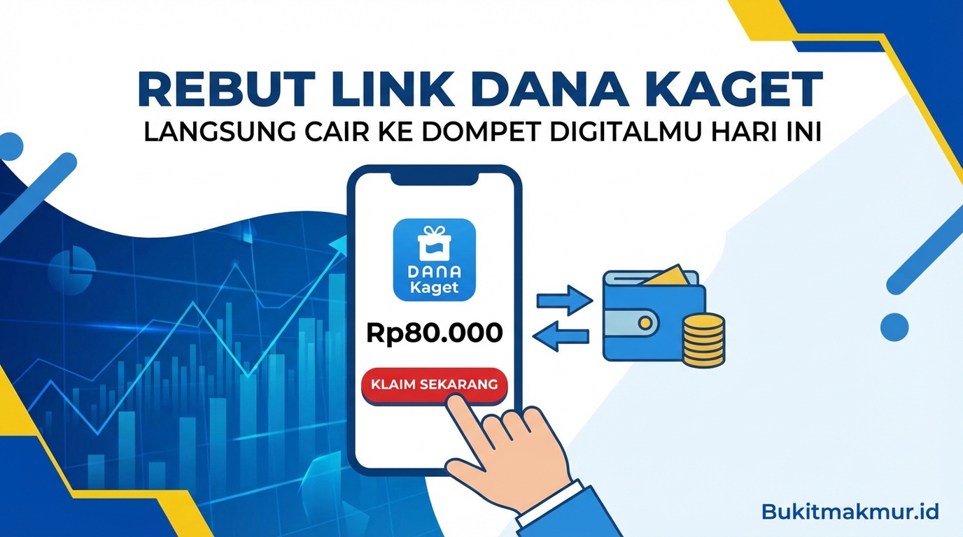 Rebut Link DANA Kaget Rp80.000 Cepat, Langsung Cair ke Dompet Digitalmu Hari Ini
