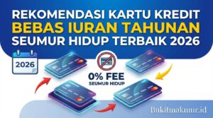 Rekomendasi Kartu Kredit Bebas Iuran Tahunan Seumur Hidup Terbaik 2026