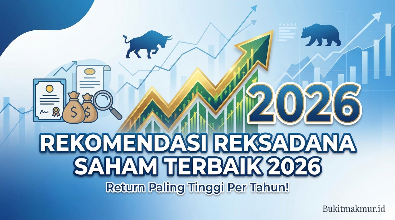 Rekomendasi Reksadana Saham Terbaik 2026 Return Paling Tinggi Per Tahun!