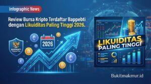 Review Bursa Kripto Terdaftar Bappebti dengan Likuiditas Paling Tinggi 2026