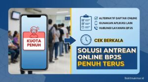 Solusi Antrean Online BPJS Penuh Terus Saat Mau Daftar Berobat