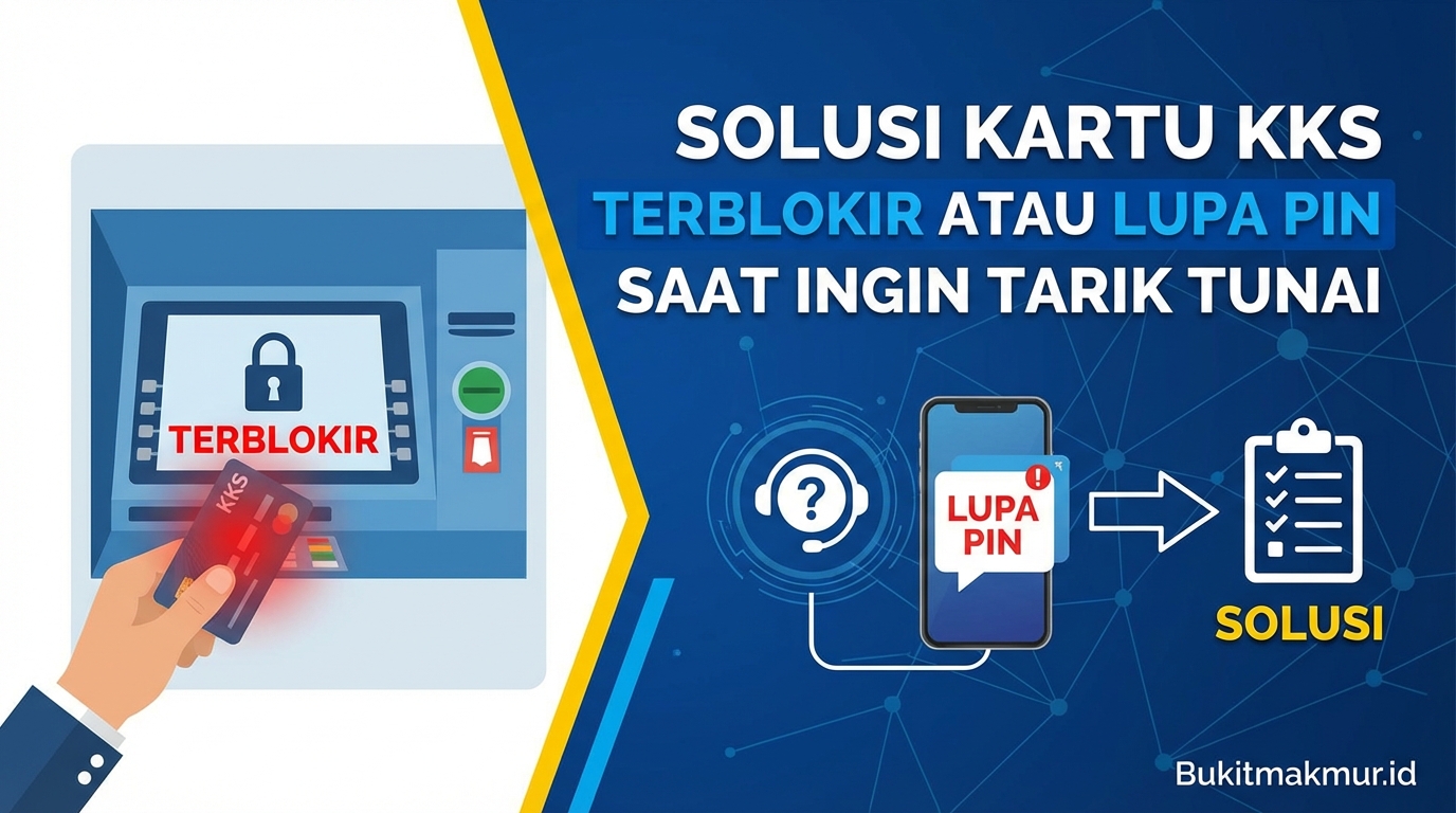 Solusi Kartu KKS Terblokir atau Lupa PIN Saat Ingin Tarik Tunai