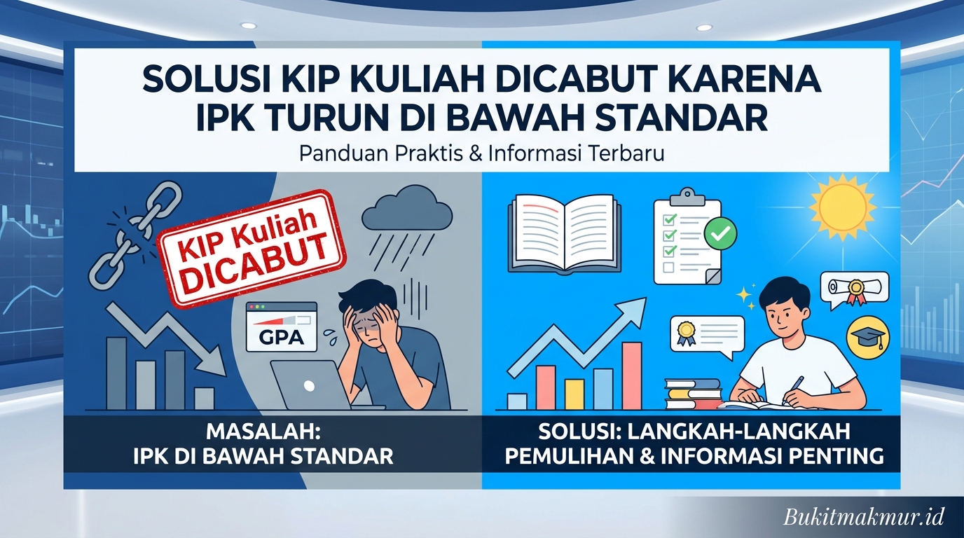 Solusi KIP Kuliah Dicabut Karena IPK Turun di Bawah Standar