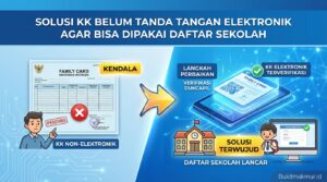 Solusi KK Belum Tanda Tangan Elektronik Agar Bisa Dipakai Daftar Sekolah