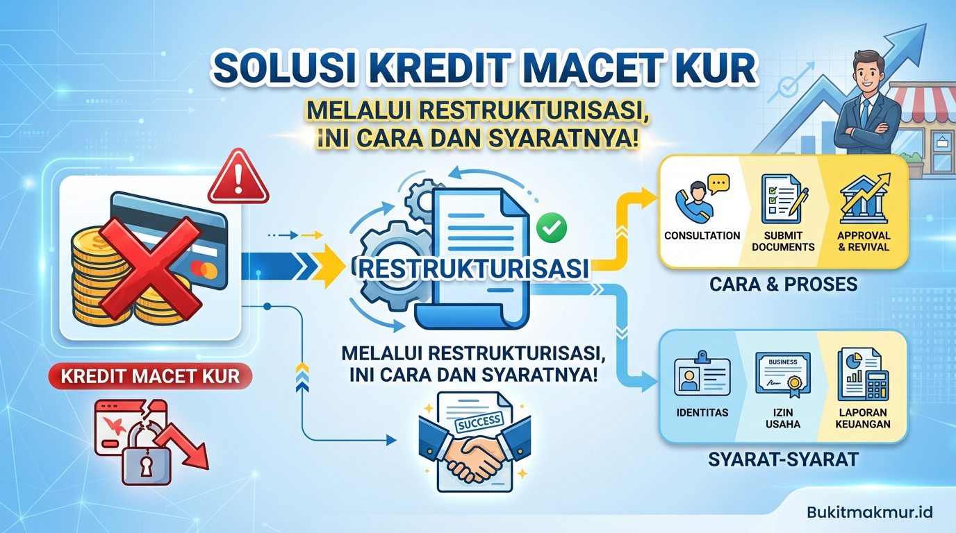 Solusi Kredit Macet KUR Melalui Restrukturisasi, Ini Cara dan Syaratnya!