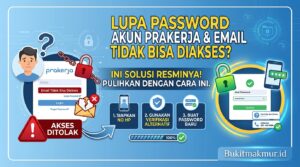 Solusi Lupa Password Akun Prakerja dan Email Tidak Bisa Diakses