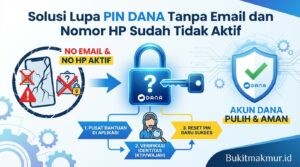 Solusi Lupa PIN DANA Tanpa Email dan Nomor HP Sudah Tidak Aktif
