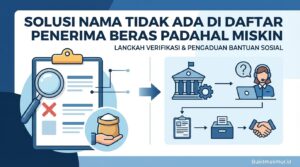 Solusi Nama Tidak Ada di Daftar Penerima Beras Padahal Miskin