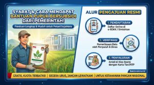 Syarat dan Cara Mendapat Bantuan Pupuk Bersubsidi dari Pemerintah!