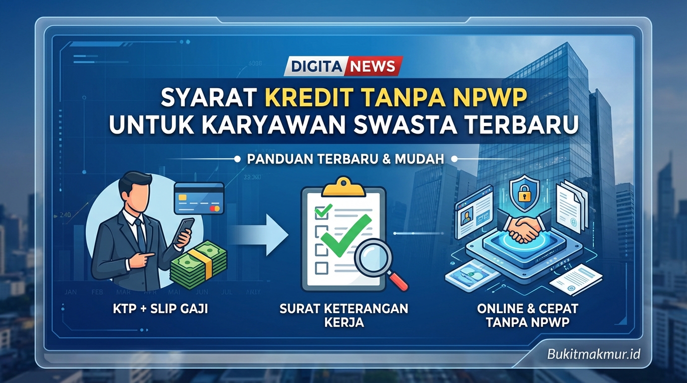 Syarat Kredit Tanpa NPWP untuk Karyawan Swasta Terbaru