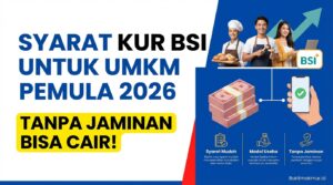 Syarat KUR BSI untuk UMKM Pemula 2026, Tanpa Jaminan Bisa Cair!