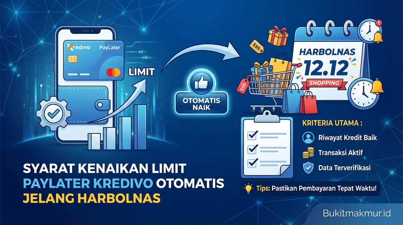 Syarat Mendapatkan Kenaikan Limit PayLater Kredivo Otomatis Menjelang Harbolnas