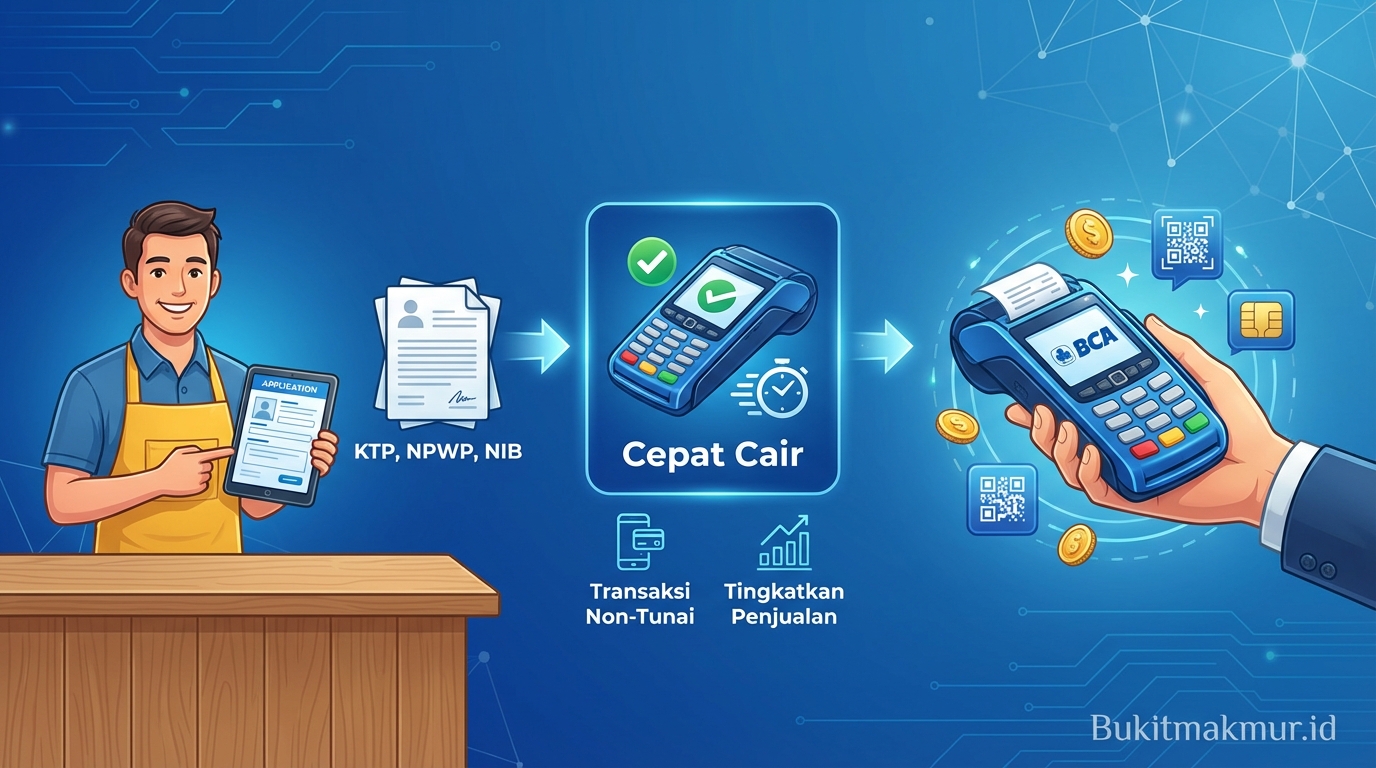 Syarat Mengajukan Mesin EDC BCA Cepat Cair untuk Merchant UMKM Baru