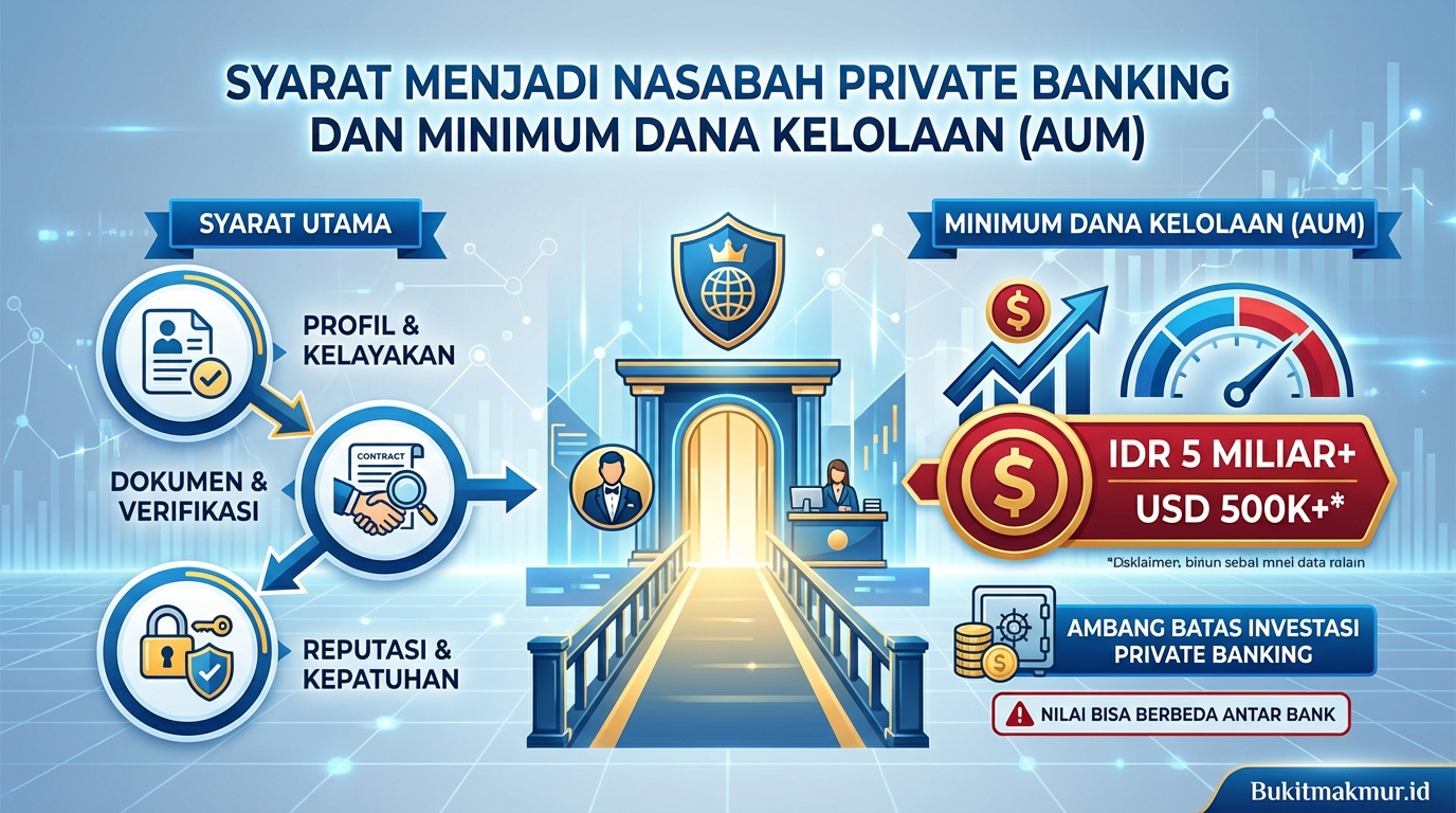 Syarat Menjadi Nasabah Private Banking dan Minimum Dana Kelolaan (AUM) yang Dibutuhkan