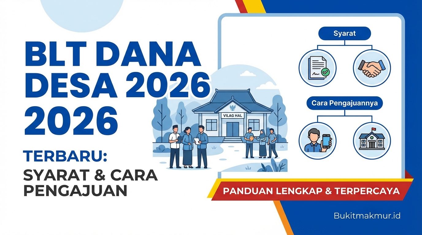 Syarat Penerima BLT Dana Desa Terbaru 2026 dan Cara Pengajuannya