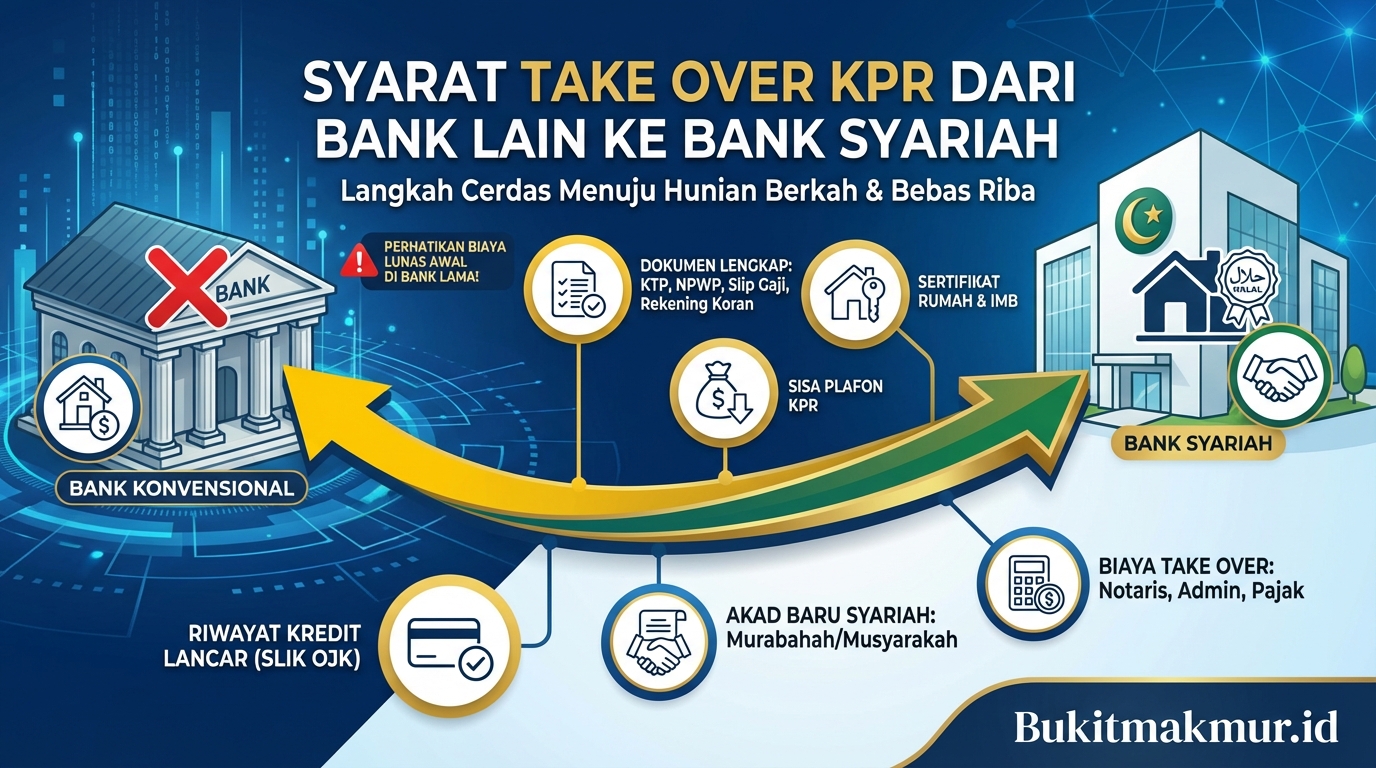 Syarat Take Over KPR dari Bank Lain ke Bank Syariah