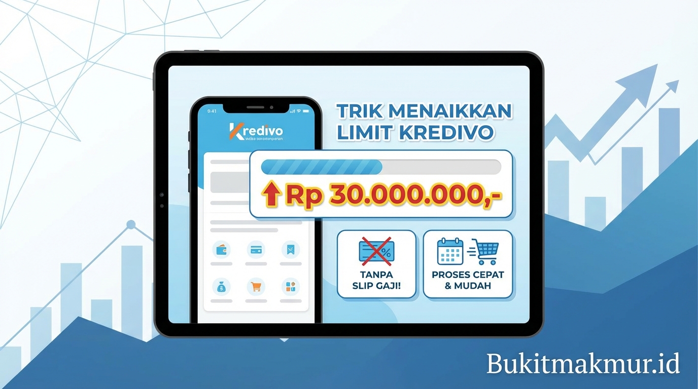 Trik Menaikkan Limit Kredivo Sampai 30 Juta Tanpa Perlu Slip Gaji!