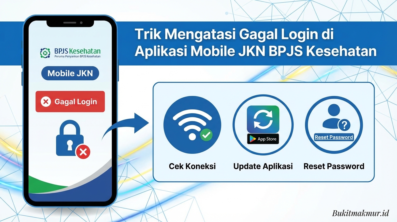 Trik Mengatasi Gagal Login di Aplikasi Mobile JKN BPJS Kesehatan