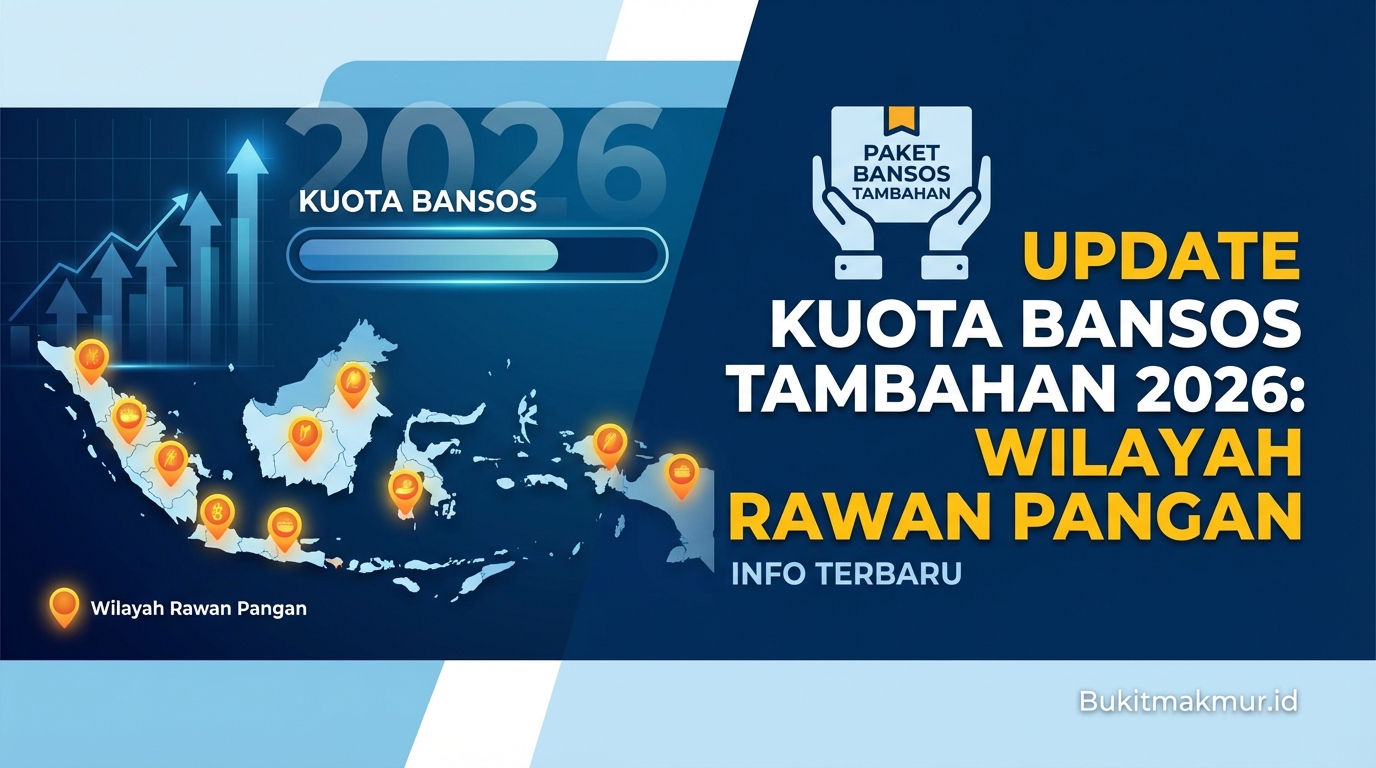 Update Kuota Bansos Tambahan untuk Wilayah Rawan Pangan 2026
