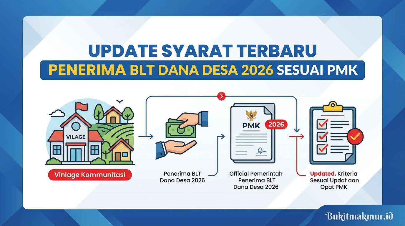 Update Syarat Terbaru Penerima BLT Dana Desa 2026 Sesuai PMK