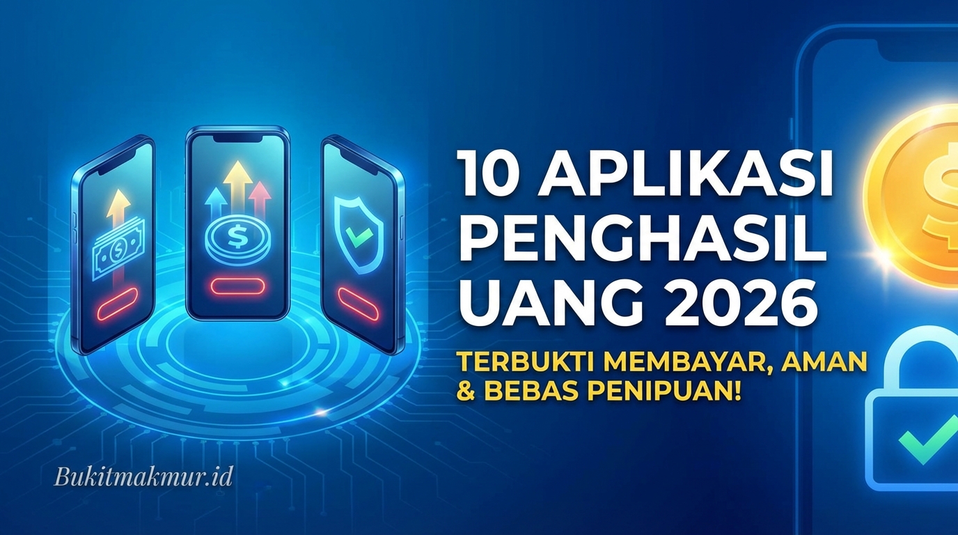 10 Aplikasi Penghasil Uang 2026 Terbukti Membayar, Aman dan Bebas Penipuan!