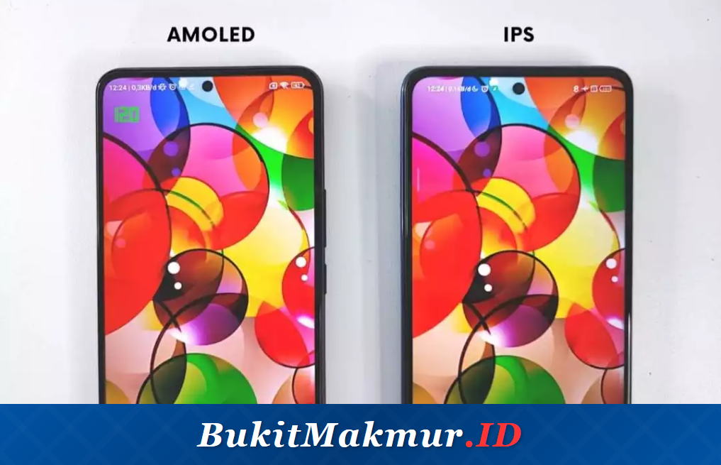 Layar AMOLED vs IPS LCD