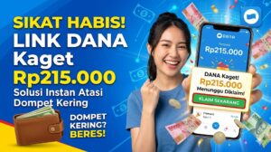 Link DANA Kaget Rp215.000
