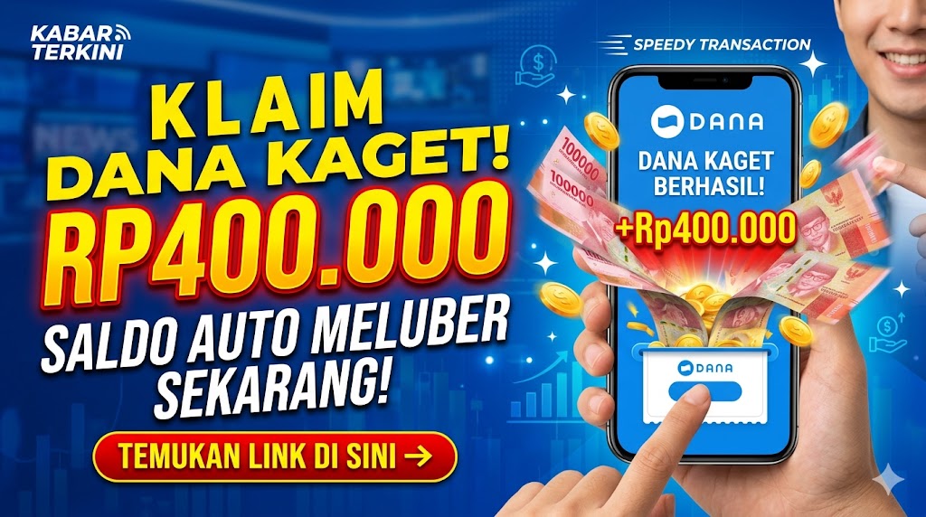 Link DANA Kaget Rp400.000