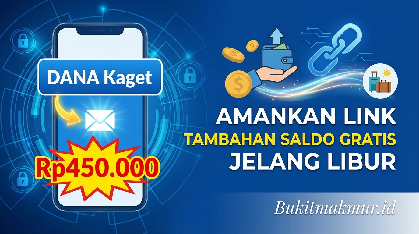 Amankan Link DANA Kaget Rp450.000 Sekarang, Tambahan Saldo Gratis Jelang Libur