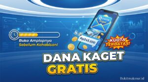 Ambil Link DANA Kaget Rp245.500 Gratis, Buka Amplopnya Sebelum Kehabisan Kuota