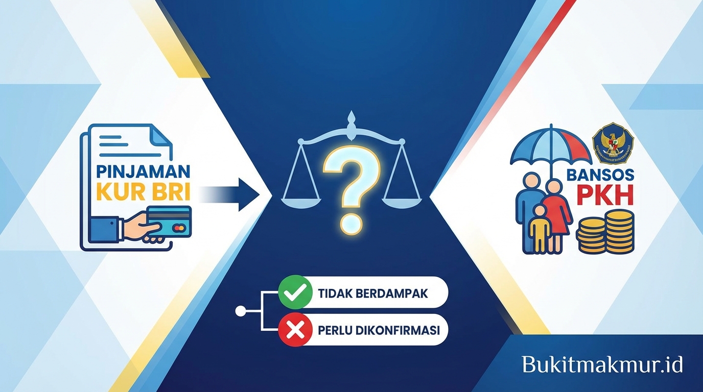 Apakah Pinjaman KUR BRI Mempengaruhi Status Penerimaan Bansos PKH?