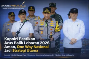 Arus Balik Lebaran 2026 Sudah Puncak, Kapolri Pastikan Keamanan