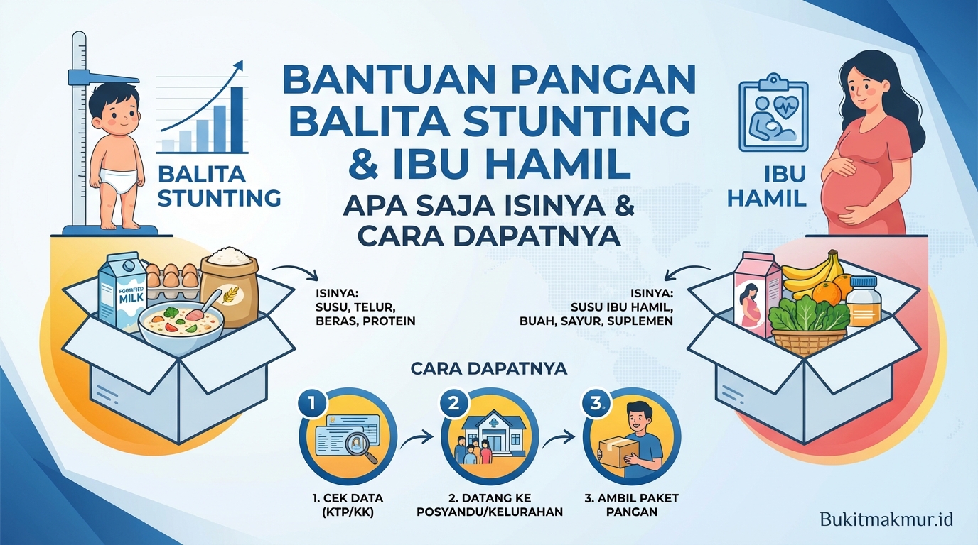 Bantuan Pangan Balita Stunting dan Ibu Hamil: Apa Saja Isinya dan Cara Dapatnya