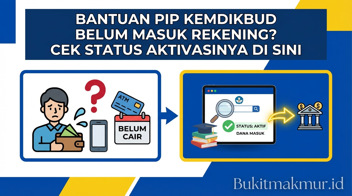 Bantuan PIP Kemdikbud Belum Masuk Rekening? Cek Status Aktivasinya di Sini