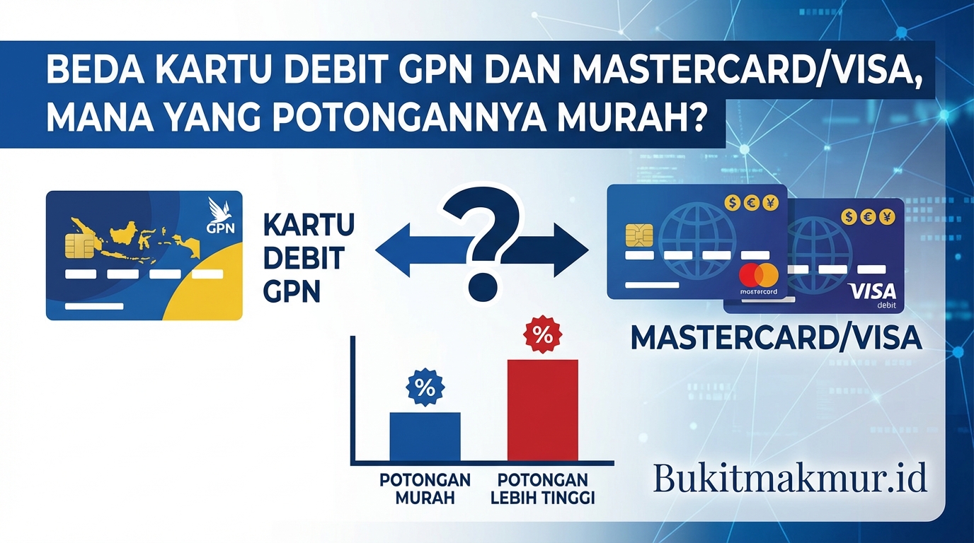 Beda Kartu Debit GPN dan Mastercard/Visa, Mana yang Potongannya Murah?